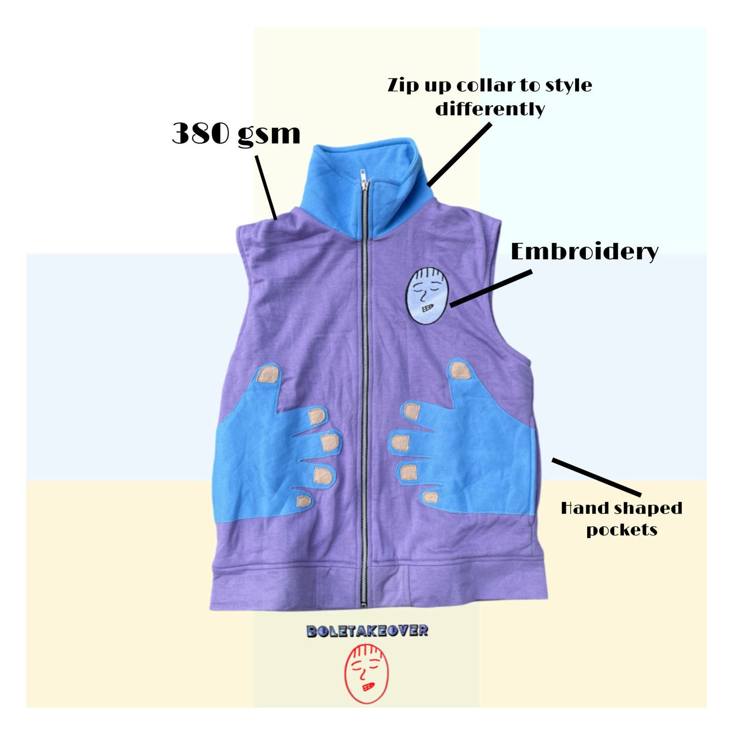 The “Artist Hands” vest