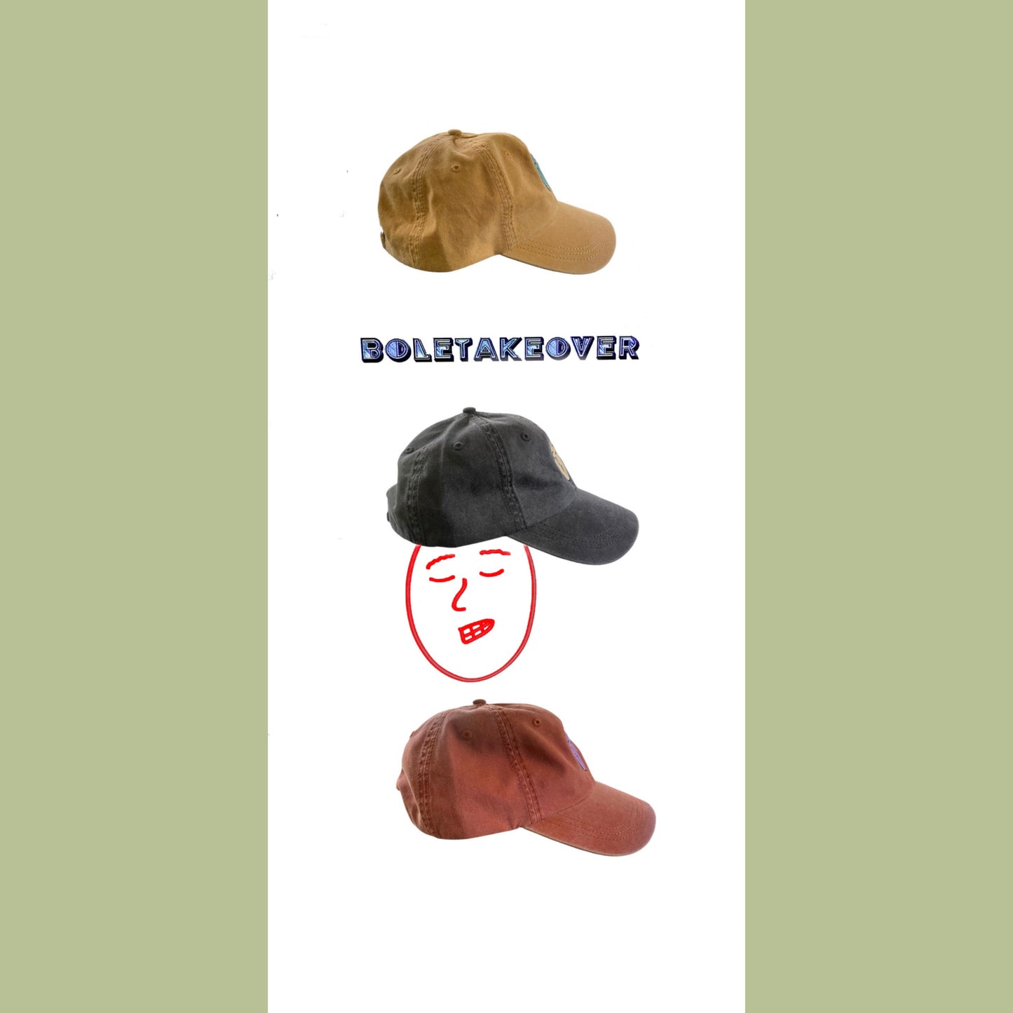 Bolé Dad hats