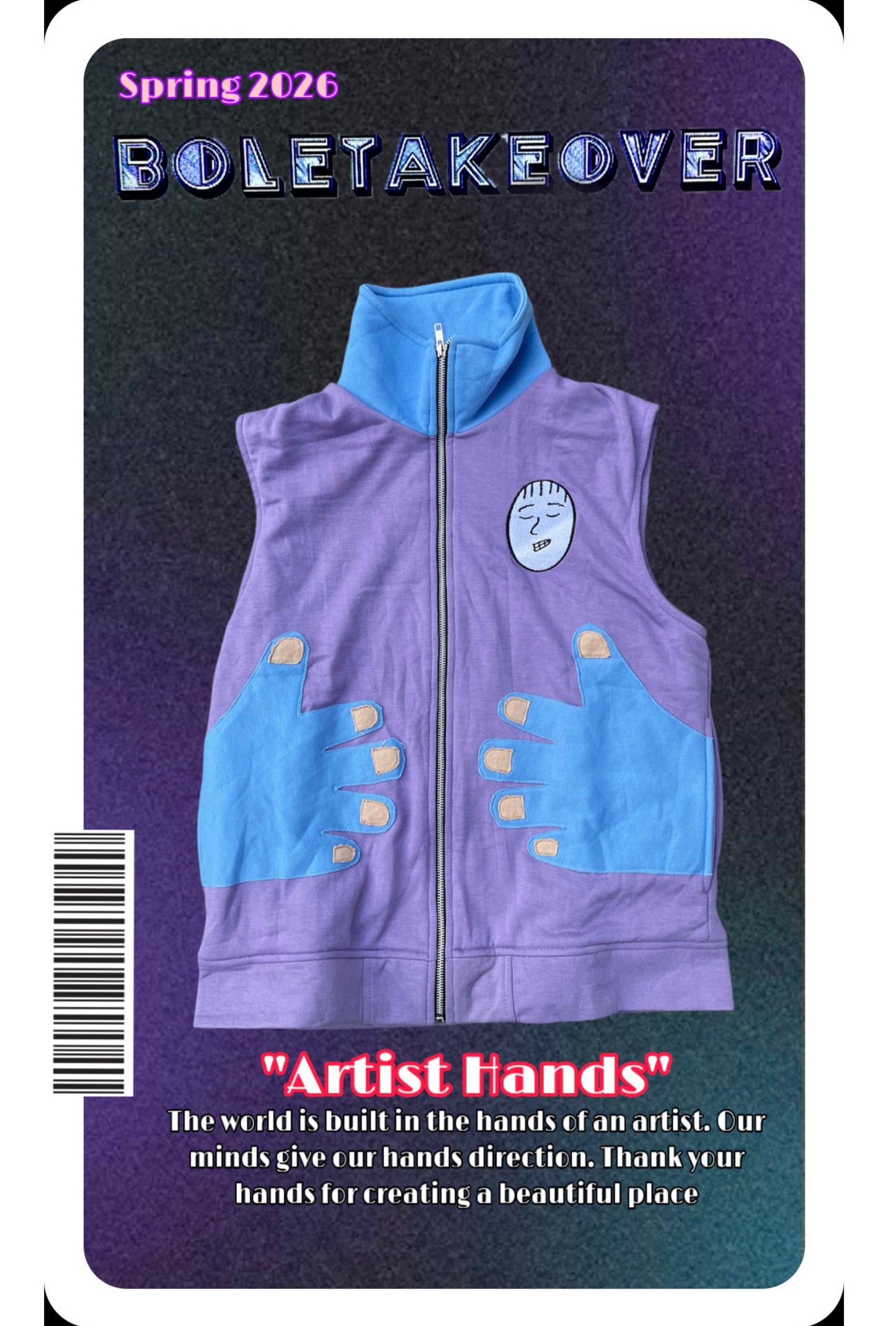 The “Artist Hands” vest